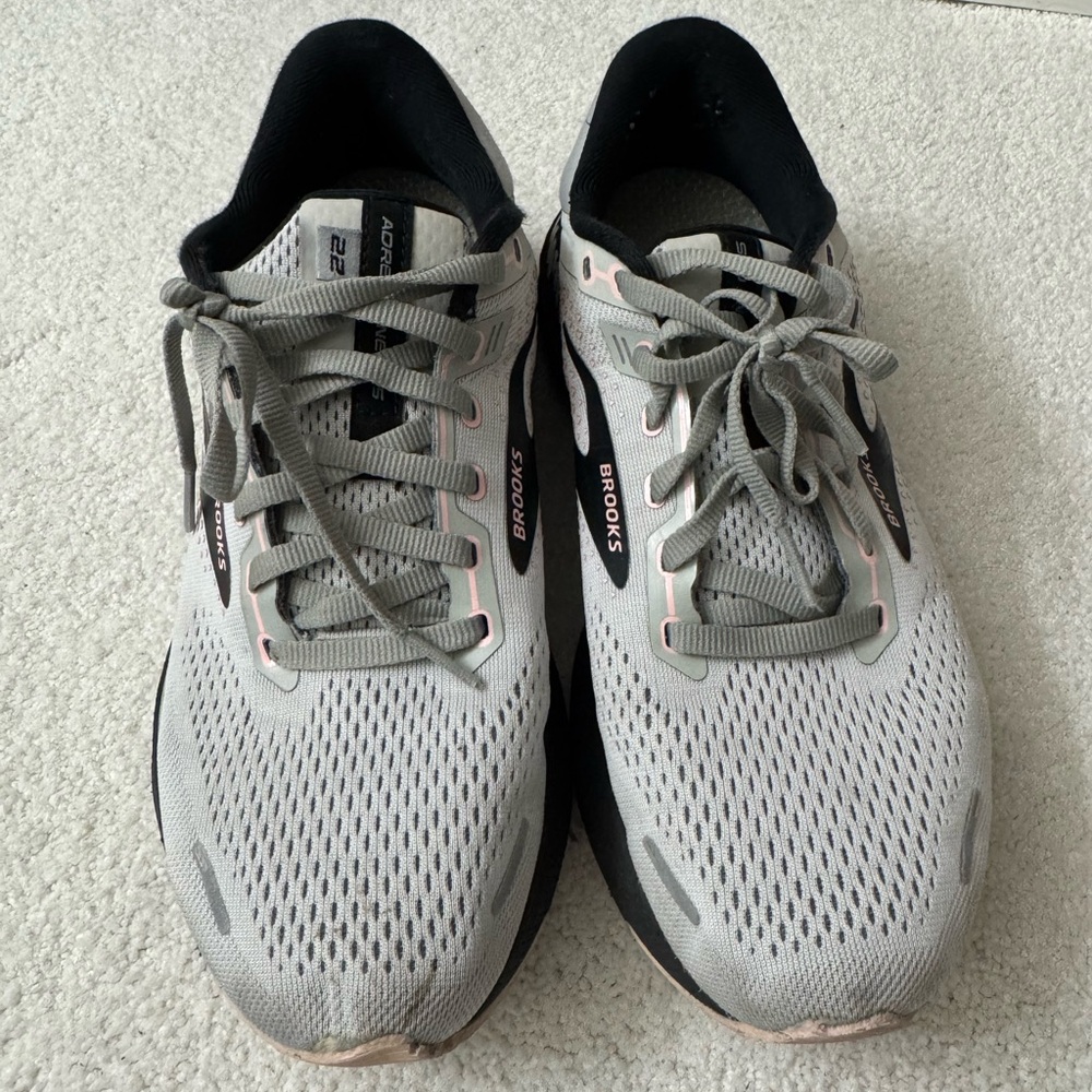 Grey & Pink Adrenaline Brooks